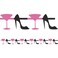 Sassy &amp; Sweet Jointed Garland W/ Glitter Cutouts Martini Gl