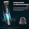 Kemei Professional Body Hair Trimmer For Men &amp; Women, KM-3208, With LED Light, USB Fast Charging &amp; Ceramic Blade Heads, Waterproof Wet/Dry, Suitable For Body Private Part Shaving