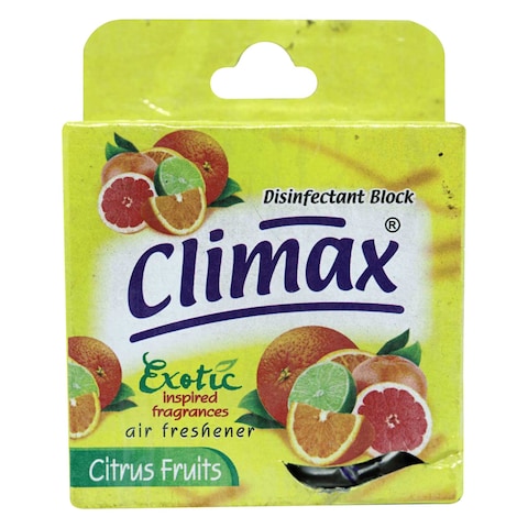 Climax Airfreshn Block Citrus 170G