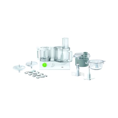 محضر طعام براون تربيوت كوليكشن 2 لتر 600 واط - أبيض - FX 3030