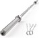 ULTIMAX Olympic Barbell Standard Weightlifting Barbell, Men&rsquo;s Solid Iron Weighted Workout Barbell Weight Straight Weightlifting Technique Bar Fitness Exercise Equipment