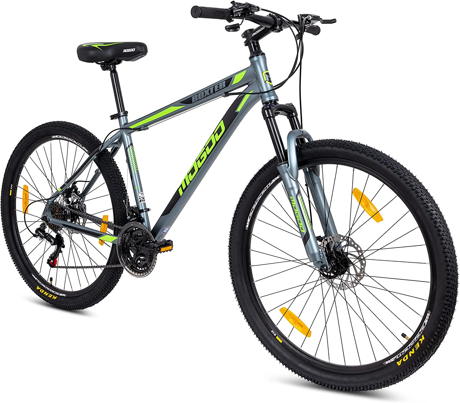 Mogoo Boxter Alloy Mountain Bike 27.5 Inch, Grey