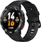 Mibro Smart Watch GS Pro (Black) - 1.43" Amoled Display, Bluetooth Calling, 20 Day Battery, 5ATM, GPS Positioning, Sports Modes, Heart Rate, 316 L Stainless Steel, Motion Sensor, Altitude &amp; Barometer
