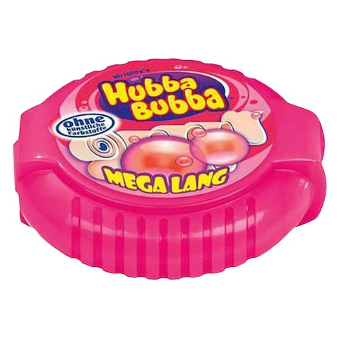 Hubba Bubba Fancy Fruit Bubblegum Mega Long Tape 56g