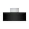 Bosch Serie 4 Wall-Mounted Cooker Hood 90 Cm, Clear Glass Black Printed, Min 1 Year Manufacturer Warranty