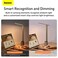 Baseus Smart Eye Charging Folding Reading Desk Lamp (Smart Light ) Gray