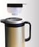 Palson Electric Kettle 1.8 Liter Capacity Stainless Steel 360 Rotatable Base, 29.8x17.5x14.8cm, 1500 Watts, Sahara 30910, &lrm;Gold