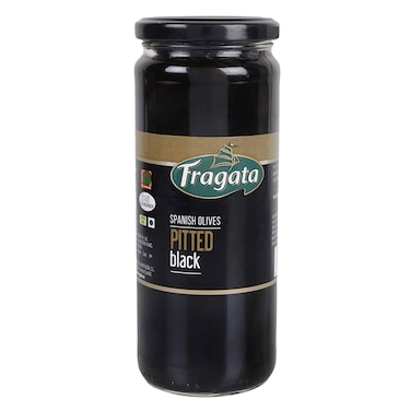 FRAGATA PITTED BLACK OLIVES 340G