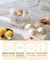 Inder Bear Double Layer Electric Egg Cooker Boiler - 14 Egg Capacity Multifunction Breakfast Machine Egg Maker Steamer For Hard Boiled Scrambled Omelets Poached Eggs Steamed Vegetables Dumplings