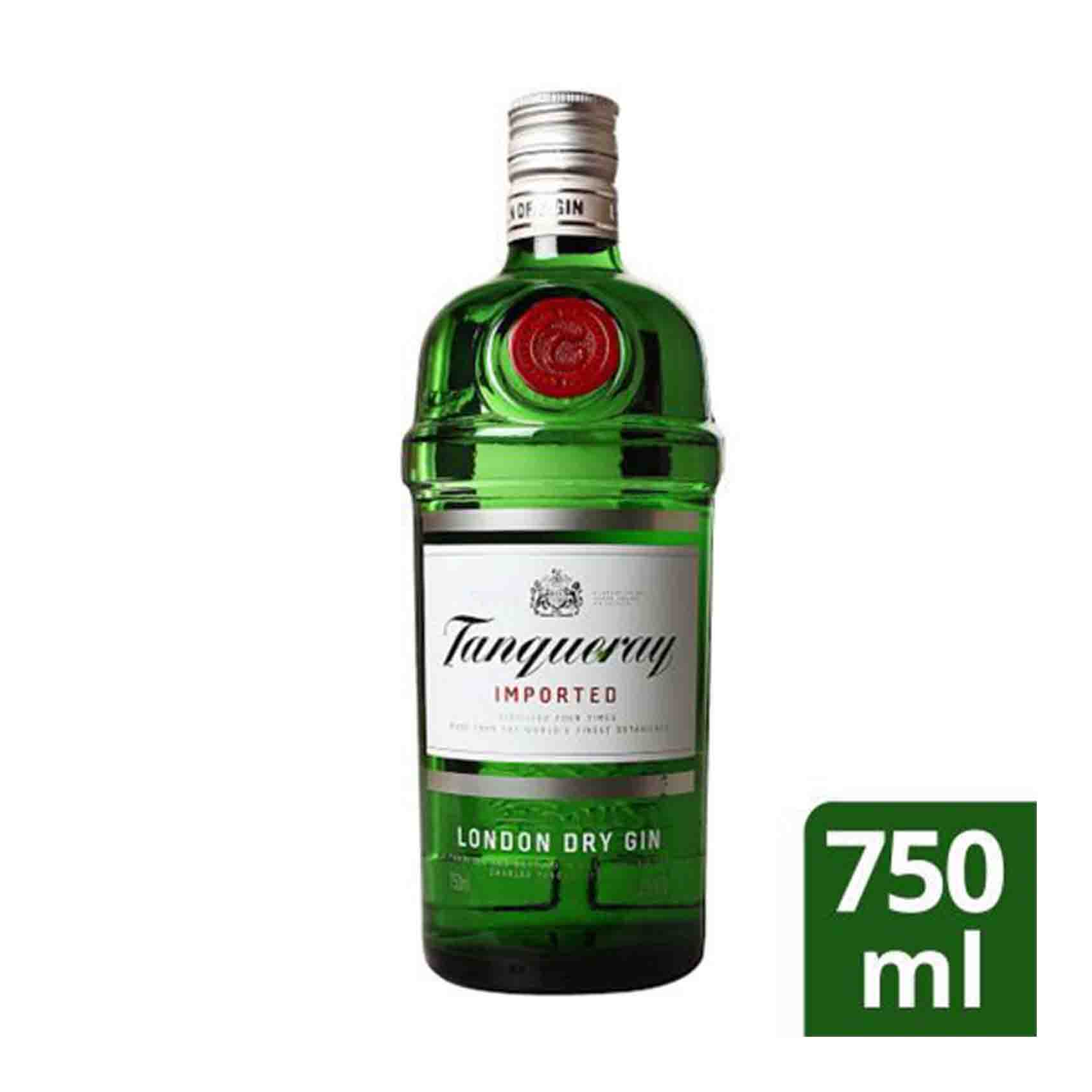 Tanqueray Export Strength London Dry Gin Wine 750Ml