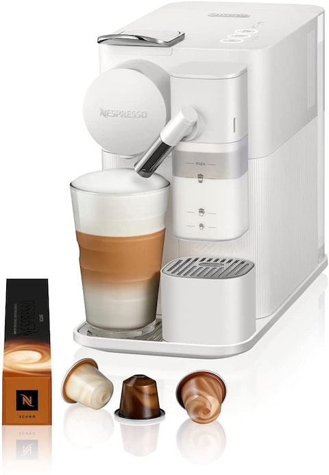 Nespresso F121 Lattissima One White Coffee Machine - UAE Version