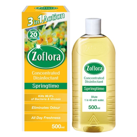 Zoflora Multi Purpose Concentrated Disinfectant Spring Time 500ml