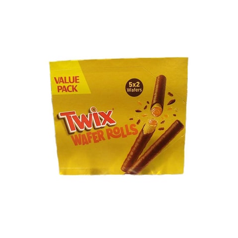 Twix Caramel Wafer Rolls - 22.5 gram - 5 Count