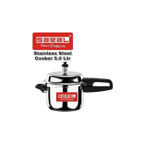 Seral Stainless Steel Pressure Cooker 5L