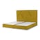 In House Janwa Velvet Bed Frame - Queen - 200x150 cm - Gold