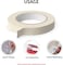 AL ARQAM Masking Tape 1" x 17 Yards   Strong Adhesive Tape for Painting, Decorating, DIY Home, Office, School Stationery, Arts, DIY Crafts etc [1 Roll]