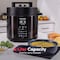 Nutricook Smart Pot 2 1200 Watts - 9 In 1 Instant Programmable Electric Pressure Cooker, 8 Liters, 12 Smart Programs, 2 Years Warranty, Black, Sp208K