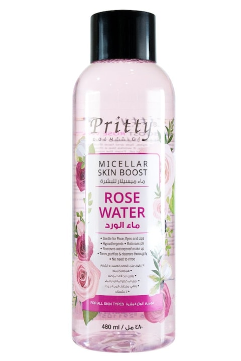 Micellar Rose Water, 480 ml