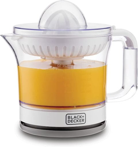 Black+Decker Citrus Juicer CJ675-B5 White 600ml