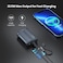 BRAVE 10000mAh Power Bank Support PD 20W and USB A 22.5W Fast Charging with Built-in 2 Output Cable and LED Display for iPhone and Android Phones and Most Electronic Devices