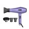 Rush Brush D3 Turbo Hair Dryer - 2600 Watt - Purple