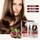 Cherry Color Cream Ammonia-Free Hair Color Cream,Lead Free Non-Toxic No Stimulation 500ml+500ml(Dark Brown)