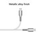 Cygnett Micro-USB to USB-A [2.4A/12W] [PD] Fast Charging [5 Years Warranty] - for Samsung S7/S6, Note, LG, Nexus, Nokia, PS4, Xbox Controller - Stainless Steel Armored Braided - 1M /3ft - White