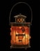Geohoney Himalayan Salt Lamp With Chunks - Hanging Lamp