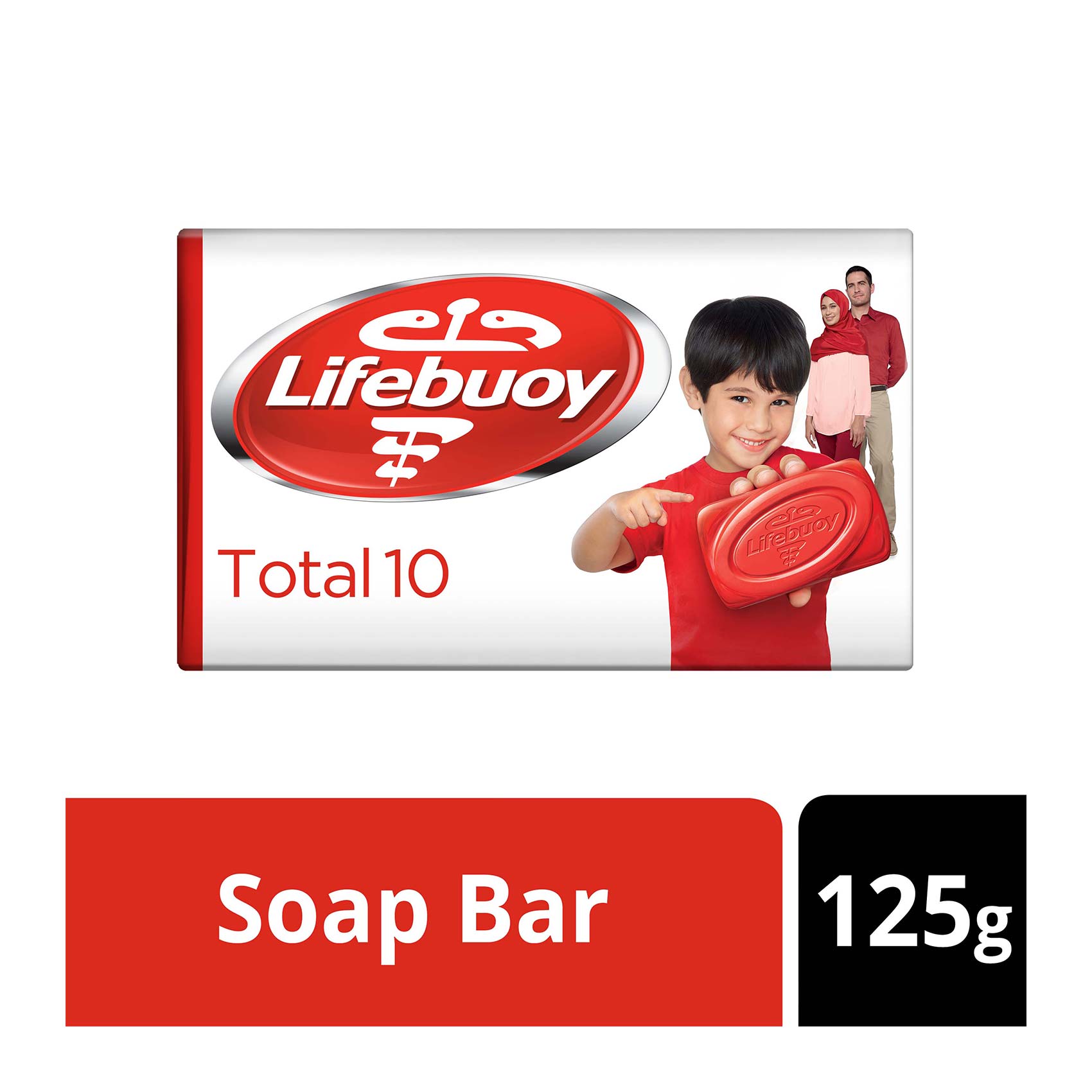 Lifebuoy Total 10 Bar Soap Red 125g