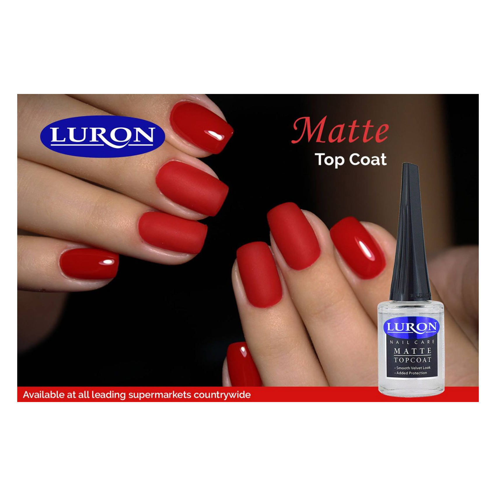 Luron Matte Topcoat Nail Polish 14ml