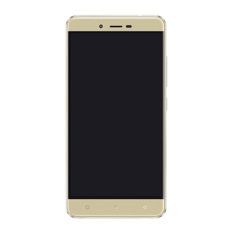 جونى P8 Max موبايل 5.5 بوصة - 32 جيجابايت/3 جيجابايت ثنائي الشريحة شبكة الجيل الرابع - ذهبى