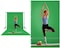 Coopic Bd 1.4X11m Green Background Paper For Photo Studio Portrait Seamless Collapsible