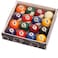 Max Strength Full Size Regulation 16 Spots And Stripes Pool Ball Set 2" Billiard Ball