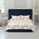In House Geneva Velvet Bed Frame - Queen - 200x160 cm - Beige