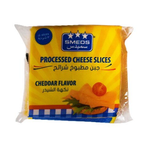 SMEDS Processed Cheddar Cheese Slice 200g