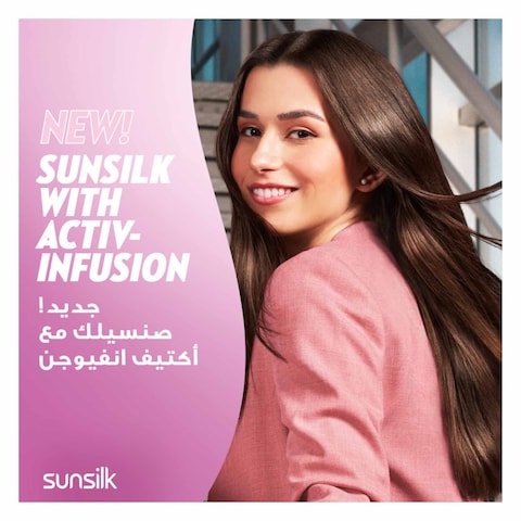 SUNSILK Conditioner, For Weak &amp; Dull Hair, Strength &amp; Shine With Provitamin B5, Argenine, &amp; Coconut Oil 350ml