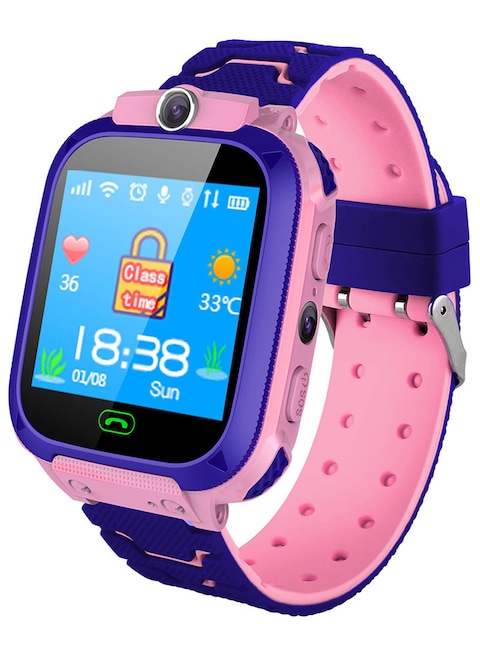 Generic Kids Smart Watch Phone With Sim Card Slot Pink