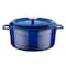 Lava Round Casserole 32cm Blue