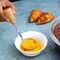 Royalford Soup Ladle, Stainless Steel With Wooden Handle, RF10658, 18cm Soup/Stew Serving Spoon With Long Heat-Resistant Handle, Modern Design Sauce Spoon