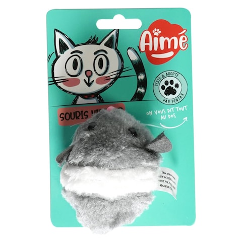 Buy Agrobiothers Aime Vibrating Mouse Toy For Cats in UAE