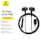 Baseus Encok CZ18 Wired Earphones With Microphone USB C Wired Earphones Support iPhone 15/ Plus/15 Pro/15 Pro Max/iPad Pro/Samsung S23/S23 Ultra S22/S22 Ultra Oneplus, Redmi Note 12 Black