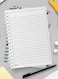 Lowha Spiral Notebook With 60 Sheets And Hard Paper Covers With Floral Pink Design, For Jotting Notes And Reminders, For Work, University, School