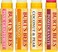 Burt's Bees 100% Natural Moisturizing Lip Balm, Superfruit - Pink Grapefruit, Mango, Coconut &amp; Pear, Pomegranate - 4 Tubes