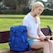 Anemoss Laptop Backpack, Waterproof Backpack for Women and Men, Work Bag with Laptop Compartment, 15 inch Laptop and Notebook, for Travel - Hiking, Navy Blue