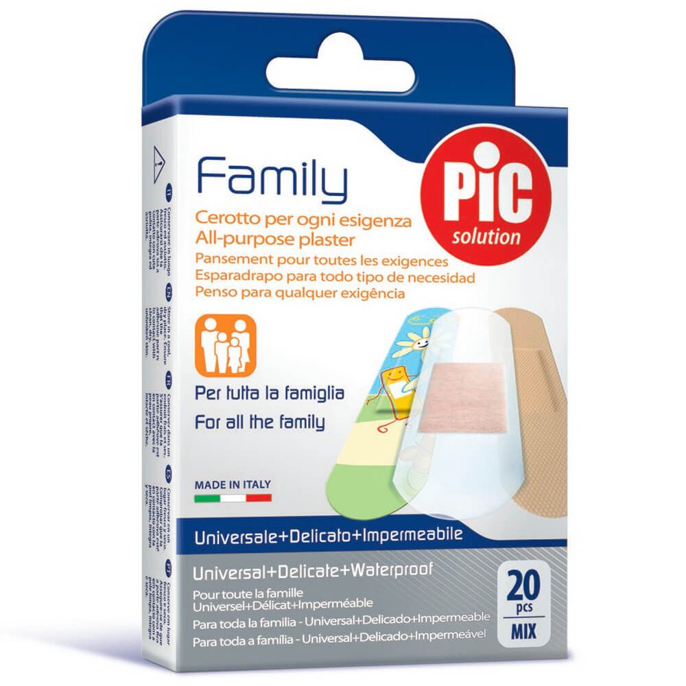Buy Pic Family Plaster Assorted 20's Online | Carrefour UAE