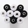 SureStitch  100% Polyester Thread  Essentials  Pack of 10 x 1000m Reels Black &amp; White