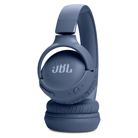 JBL Tune 520BT Headphones With Mic Bluetooth Pure Bass Over-Ear Blue