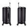 Eminent Hard Case Carry On Luggage Trolley Polycarbonate Alfred Front Loading Lightweight Business Travel Bag with Built in 2 Sided TSA Lock Laptop Compartment and USB Port Suitcase KK50M Dark Grey