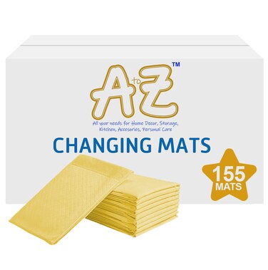Buy A to Z - Disposable Changing Mats Pack Of 155 - Yellow Online ...