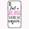 Theodor - Apple iPhone 12 6.1 inch Case Just A Girl Boss Flexible Silicone